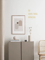 Golden Brass Letters Decoration by SIA