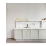 Golden Brass Letters Decoration by SIA