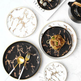 Marble Dinner Plates by SIA (Set of 3)