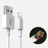 High Quality Fast Charging iPhone Cable Lightning to USB + Adapter Box