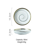 Luxury Marble Ceramic Bowl
