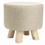 Nordic Round Pouffe Stool