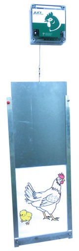 Automatic Chicken Coop Door Opener - Classic - Complete Kit - Most Popular Door
