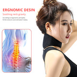 Tourmaline Magnetic Therapy Neck Pad Thermal Massager Belt Support Brace