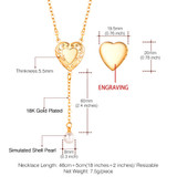 Love Heart Locket Necklace