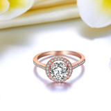 Luxury Rose Gold Plated Ring
