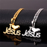 "I Love Jesus" Necklace