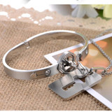 Love-Lock Bracelet & Necklace