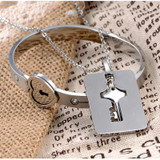 Love-Lock Bracelet & Necklace