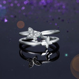 Wild Butterflies Ring