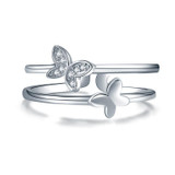 Wild Butterflies Ring