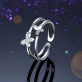Wild Butterflies Ring