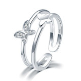 Wild Butterflies Ring