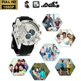 Smart Watch Camera 1080P Mini Nanny Cam.  Waterproof Night Vision Camera