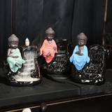 Ceramic Backflow Incense Burner Small Buddha