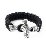 Viking Survival Paracord Bracelet (Thor's Hammer) Mjolnir