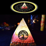 Aura Reiki Orgonite Pyramid