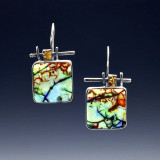 Boho Ethnic Stone Drop Earrings