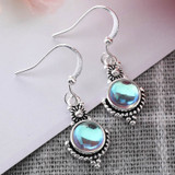 (CLEARANCE) Elegant Sliver Moonstone Earrings