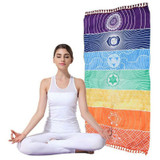 7 Chakra Wall Tapestry or Beach Towel