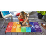 7 Chakra Wall Tapestry or Beach Towel