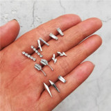 (CLEARANCE) Bohemian Starfish Wave Turtle Shell Stud Earrings