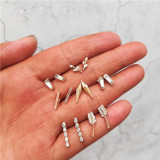 (CLEARANCE) Bohemian Starfish Wave Turtle Shell Stud Earrings