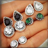 (CLEARANCE) Bohemian Starfish Wave Turtle Shell Stud Earrings
