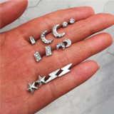 (CLEARANCE) Bohemian Starfish Wave Turtle Shell Stud Earrings