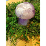 Fluorite Crystal Quartz Mushroom Carving