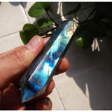 Labradorite Double Point Wand