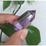 Amethyst Double Point Vogel Crystal Wand