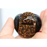 Tiger's Eye Crystal Skull