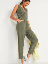 V-neck Sleeveless Women's Jumpsuit V-neck Sleeveless Women's Jumpsuit