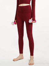 High Waist Breathable Fitness Leggings With Wide Waistband