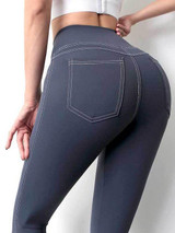 Quick Drying Workout Leggings With Pockets