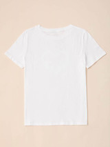 Cat & Graphic Print Tee