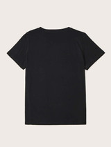 Cat and Slogan Graphic Tee