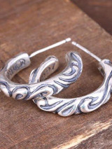 Vintage sterling silver 925 earrings