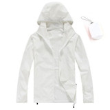 Waterproof Quick Dry Skin Jackets Women/Men Coats Ultra-Light Casual Windbreaker