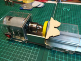 DIY Portable Woodworking Mini Lathe Drill