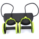 New Sport Core Double AB Roller Wheel Fitness Exercises Equipment