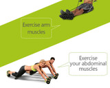 New Sport Core Double AB Roller Wheel Fitness Exercises Equipment