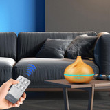 Aroma Essential Oil Diffuser 550ml Ultrasonic Cool Mist Air Humidifier with 4 Timer Setting