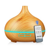 Aroma Essential Oil Diffuser 550ml Ultrasonic Cool Mist Air Humidifier with 4 Timer Setting