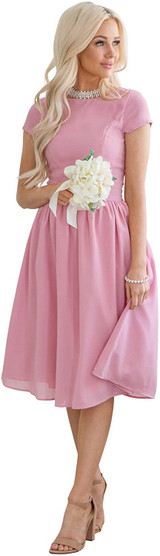 Lucy Modest Dress, Modest Bridesmaid Dress or Modest Christmas Dress
