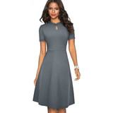 Modest Church Dresses, Modest Dress with Sleeves in Gray or Black, LDS Modest Dresses