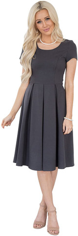 Bryn Modest Dress, Modest Bridesmaid Dress, Modest Christmas Dress