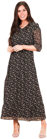 McKenzie Modest Floral Maxi Dress, Modest Sundress