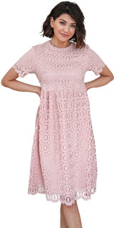 Mabel Modest Lace Dress, Modest Bridesmaid Dress